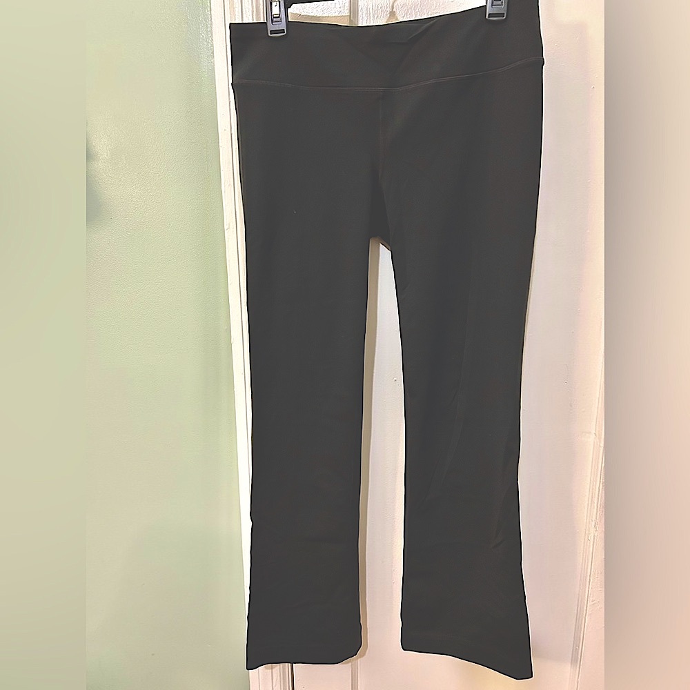 women’s Gap Fit dance stretch pants black Sz Large